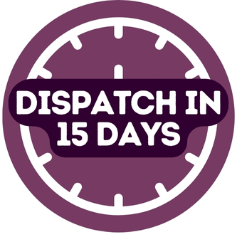 Dispatched within 15 working days