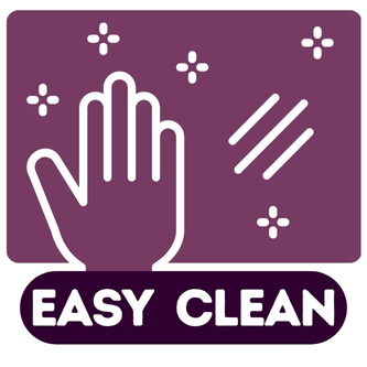 Easy clean office partitions